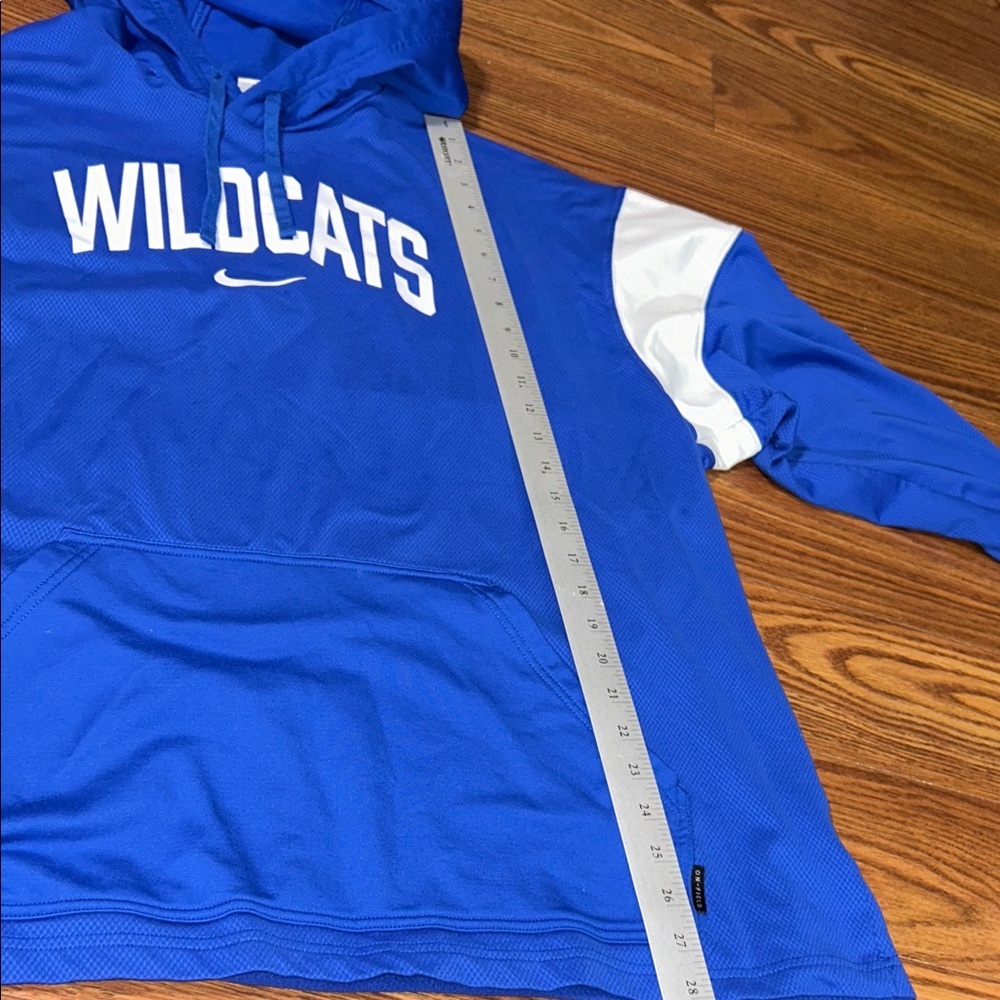 NWOT NIKE DRI-FIT KENTUCKY WILDCATS MENS XL BLUE JERSEY HOODIE KANGAROO POUCH - Picture 6 of 9